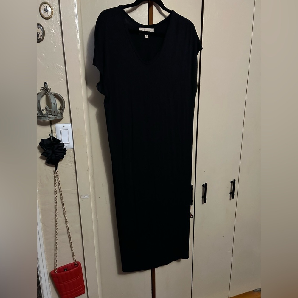Philosophy Black Sleeveless Dress